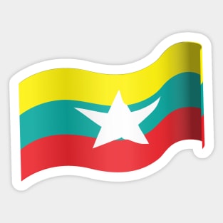 Myanmar Sticker